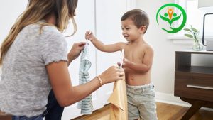 آموزش لباس پوشیدن به کودکان کم توان ذهنی