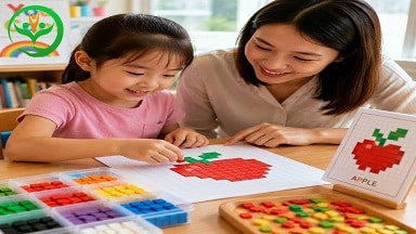 آموزش نقاشی به کودکان کم توان ذهنی